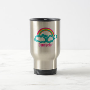 Cloud Rainbow Counselor Reisebecher