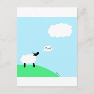 Cloud Sheep Postkarte
