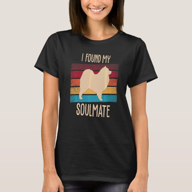 Cloud Spitz German Spitz Retro 12 T-Shirt (Vorderseite)