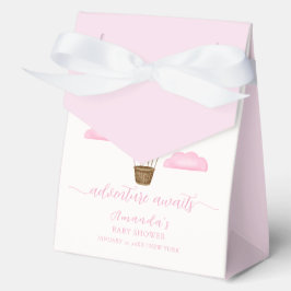 Cloud Star Rainbow Hot Air Ballon Babydusche Geschenkschachtel