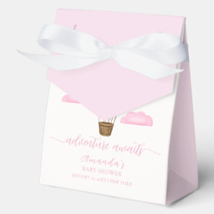 Cloud Star Rainbow Hot Air Ballon Babydusche Geschenkschachtel