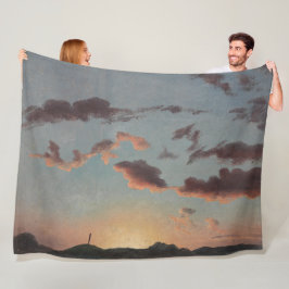 Cloud-Studie (Wolken im Himmel) (von Knud Baade) Fleecedecke