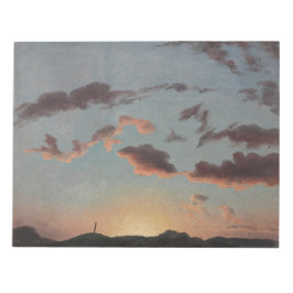 Cloud-Studie (Wolken im Himmel) (von Knud Baade) Notizblock