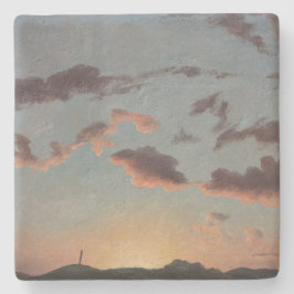 Cloud-Studie (Wolken im Himmel) (von Knud Baade) Steinuntersetzer