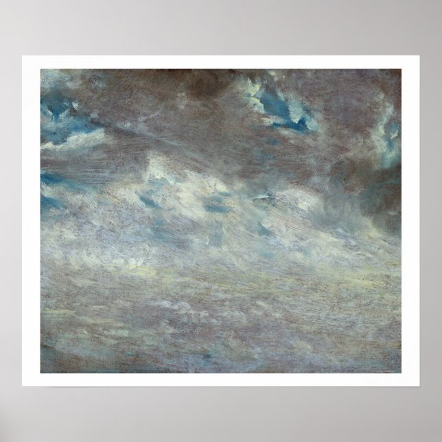 Cloud Study, 1821 Poster (Vorne)