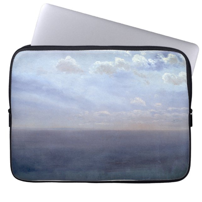 Cloud Study with Sea and Sky - Albert Bierstadt Laptopschutzhülle (Vorderseite)