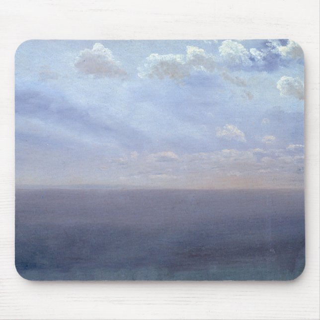 Cloud Study with Sea and Sky - Albert Bierstadt Mousepad (Vorne)
