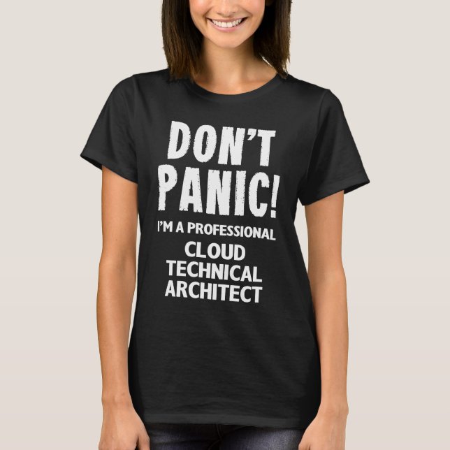 Cloud Technical Architect T-Shirt (Vorderseite)