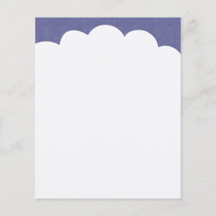 Cloud Tops - Lila Grau Flyer