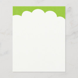 Cloud Tops - Martian Green Flyer