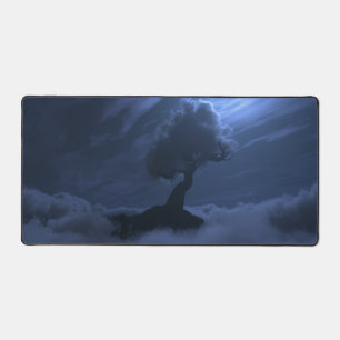 Cloud Tree (Nacht) Schreibtischunterlage
