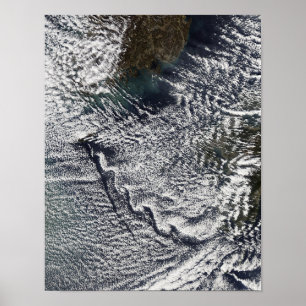 Cloud-Vorstöße gegen Cheju Do, Südkorea 2 Poster