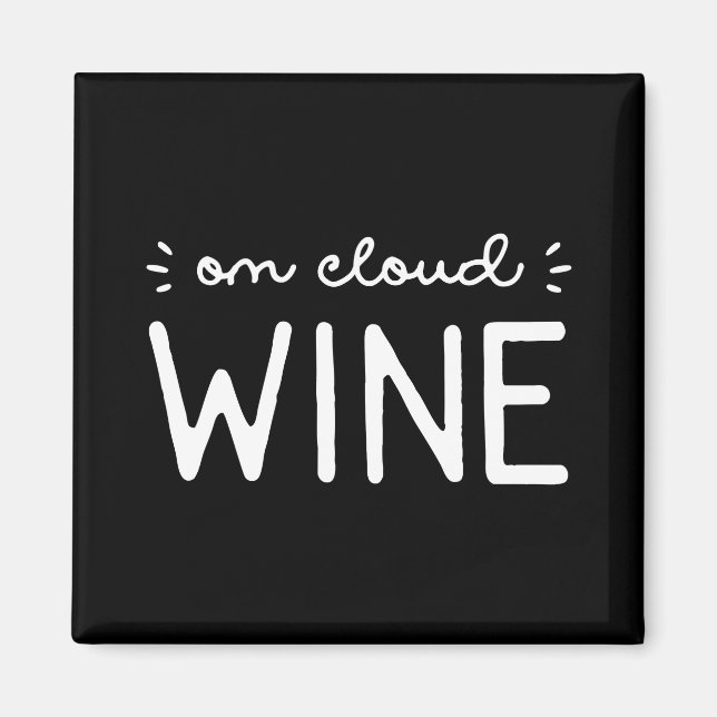 Cloud Wine Magnet (Vorne)