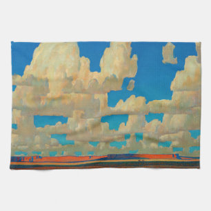 Cloud World von Maynard Dixon Geschirrtuch