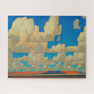 Cloud World von Maynard Dixon Puzzle
