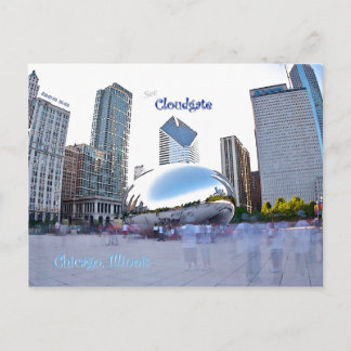 Cloudgate - Chicago, Illinois Postkarte