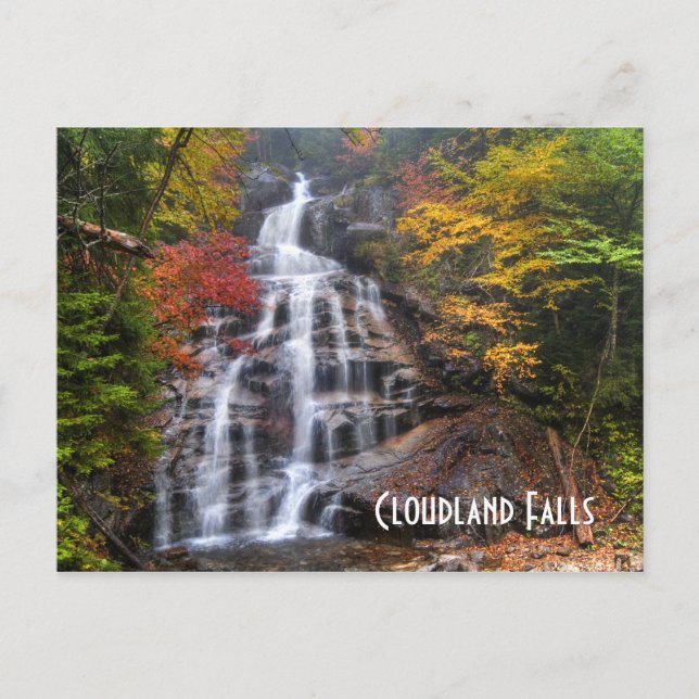 Cloudland Falls Postkarte (Vorderseite)