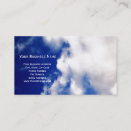 Clouds & Blue Sky Business Cards Visitenkarte