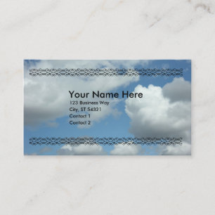 Clouds Business Card Visitenkarte