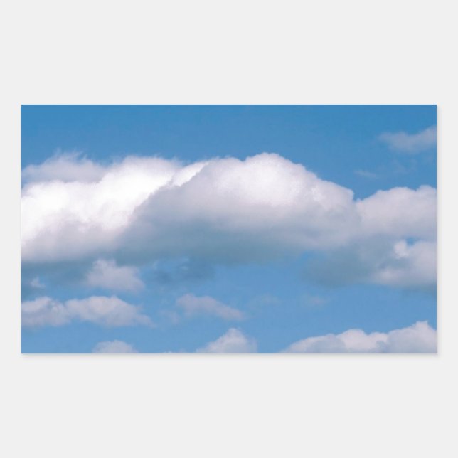 Clouds Drifters Rechteckiger Aufkleber (Vorderseite)