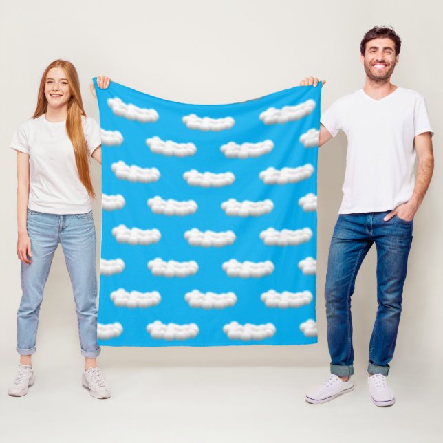 clouds Fleece Blanket (Beispiel)