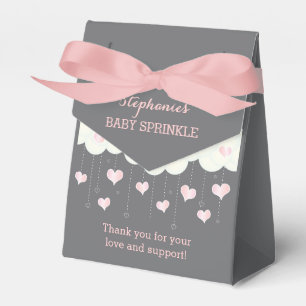 Clouds & Hearts Baby Sprinkle Dusche Beutel Geschenkschachtel