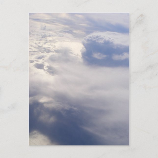 Clouds Postcard (Design 2) Postkarte (Vorderseite)