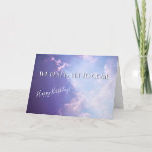 Clouds Sky Landschaftliches Foto Benutzerdefiniert Karte