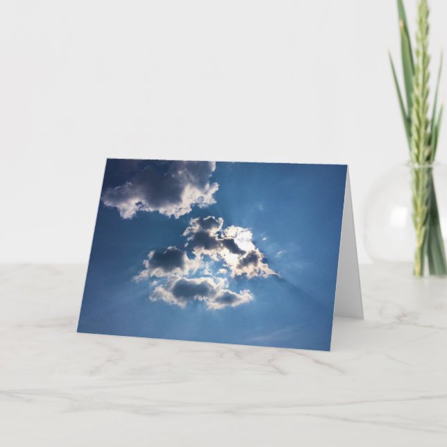 Cloudscape Karte (Vorderseite)