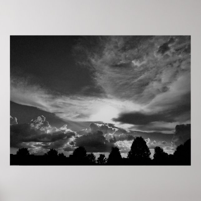 Cloudscape/Noir, Poster (Vorne)