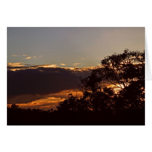 Cloudscapekarte (Vorderseite (Horizontal))