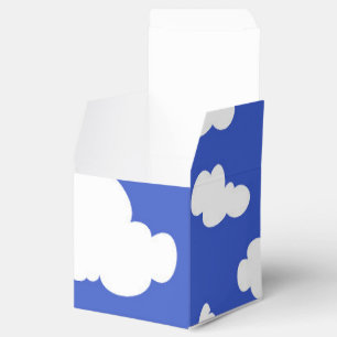 Cloudy Blue Sky White Clouds Dreamy Clouding Geschenkschachtel