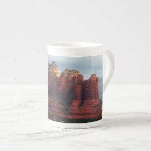 Cloudy Coffee Pot Rock in Sedona Arizona Prozellantasse