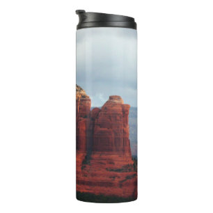 Cloudy Coffee Pot Rock in Sedona Arizona Thermosbecher