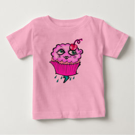 Cloudy Cupcake Baby Tutu Romper T-shirt