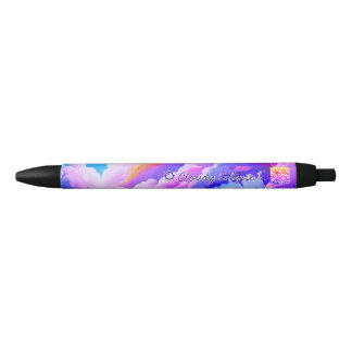 Cloudy Eclipse Lila Sky Promotion Pen Kugelschreiber