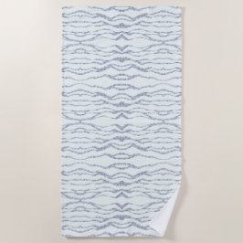 Cloudy Gray Zebra Eraser Scratch Art Strandtuch