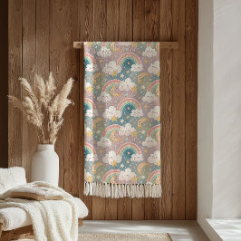 Cloudy Skies Blanket Pastel Sherpa for Sweet Kids Sherpadecke