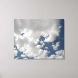 Cloudy Skies Canvas Print Leinwanddruck