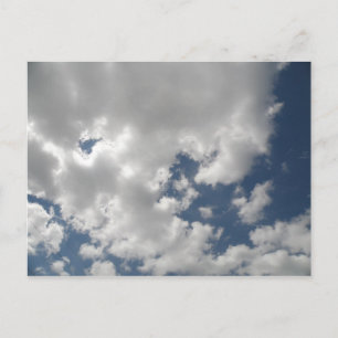 Cloudy Skies Postcard Postkarte
