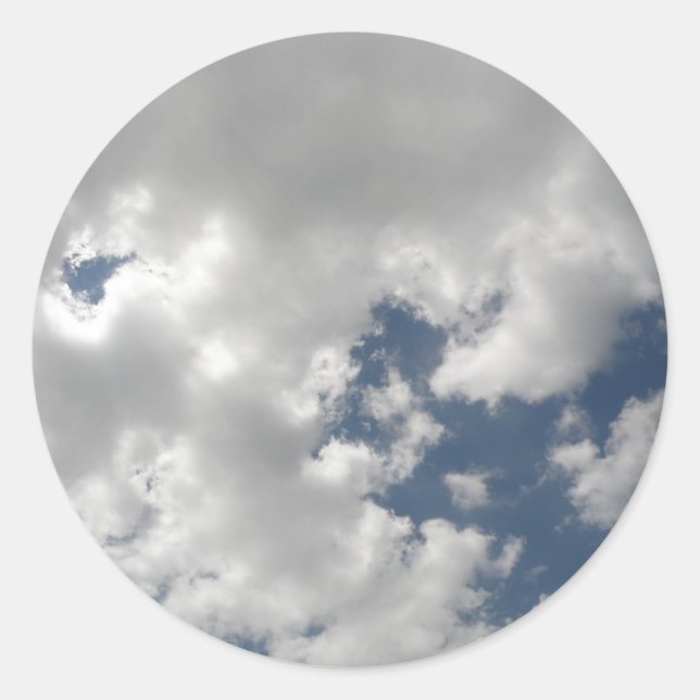 Cloudy Skies Stickers (Vorderseite)