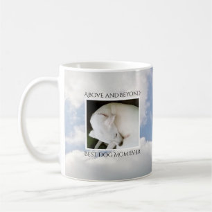 Cloudy Sky Best Dog Mama Niedlich Friedlich Blue Kaffeetasse