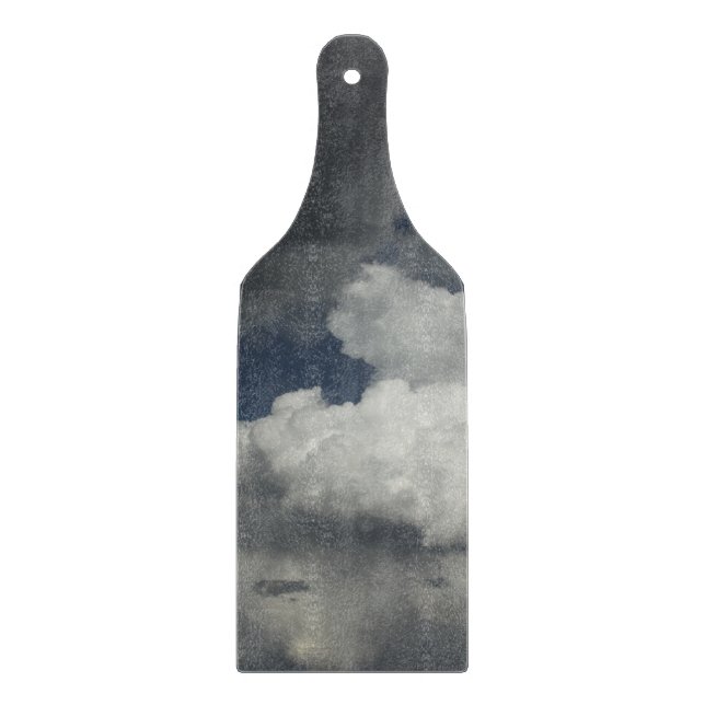 Cloudy Sky Cutting Board Schneidebrett (Vorderseite)
