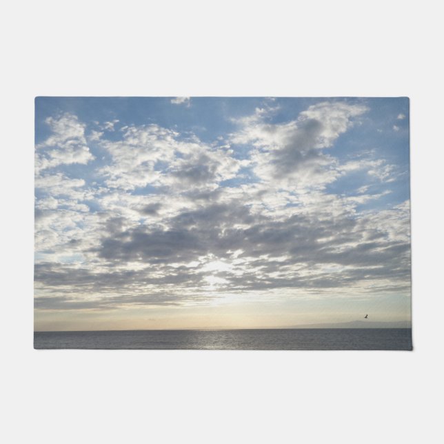Cloudy Sky Door Mat Fußmatte (Vorderseite)