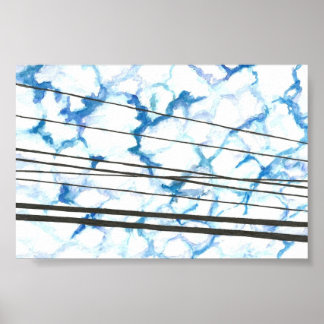 Cloudy Sky Fine Art Print Poster