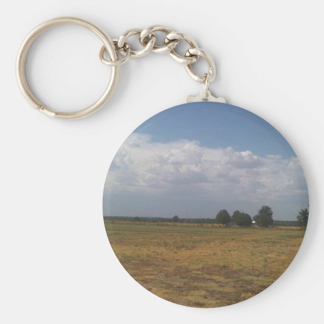 Cloudy Sky Key Chains Schlüsselanhänger (Vorne)