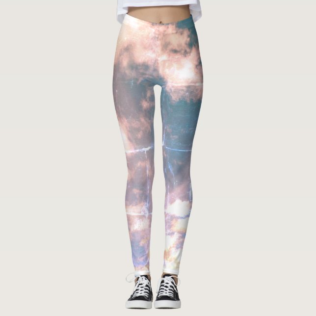 "Cloudy Sky" Leggings (Vorderseite)