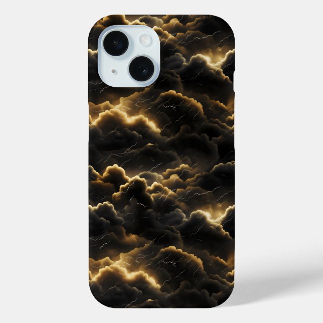 Cloudy Sky Pattern Case-Mate iPhone Hülle (Rückseite)