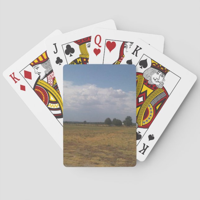 Cloudy Sky Playing Cards Spielkarten (Rückseite)