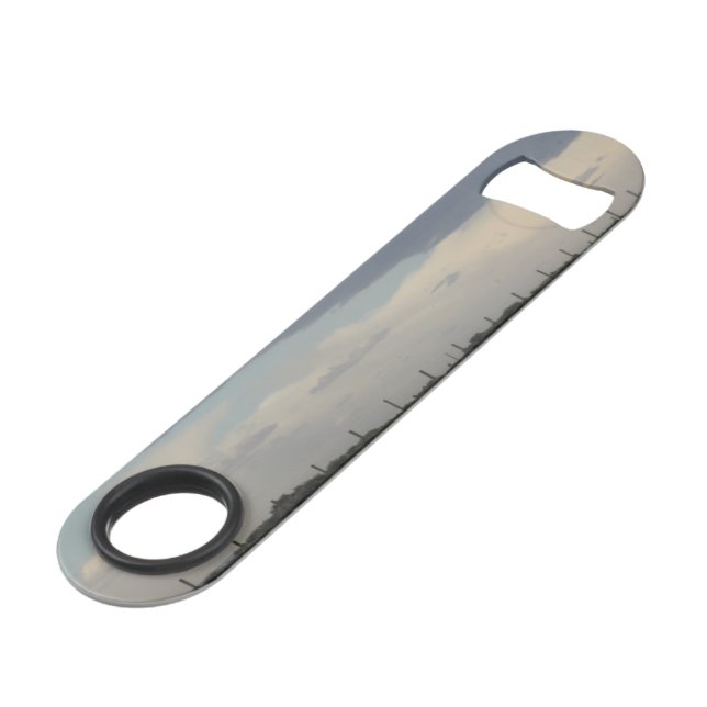 Cloudy Sky Speed Bottle Opener Speedflaschenöffner (Vorderseite Schrägansicht)